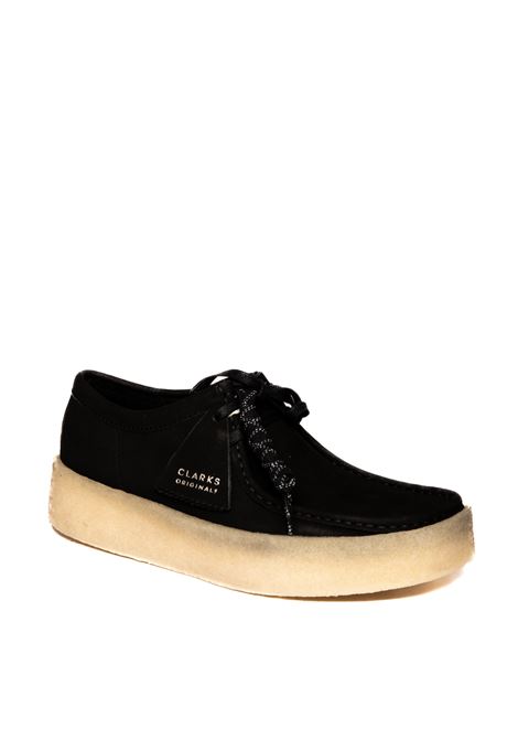  CLARKS ORIGINAL | WALLABEE CUPCAM-BLACK